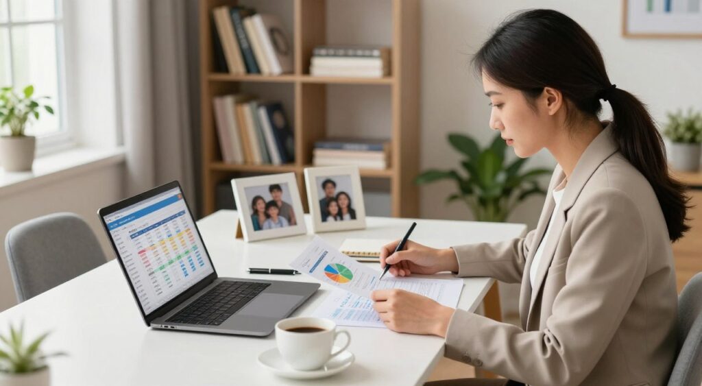 como fazer orçamento familiar eficiente