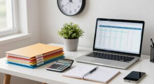 como usar planilhas para organizar finanças